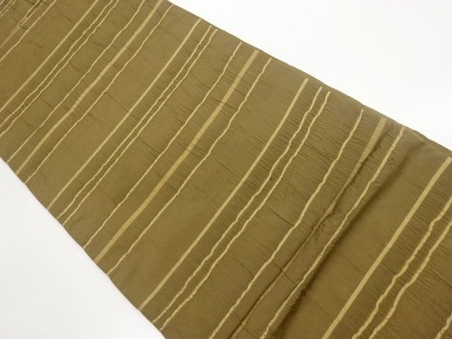 JAPANESE FUKURO OBI / MATELASSE / WOVEN STRIPE